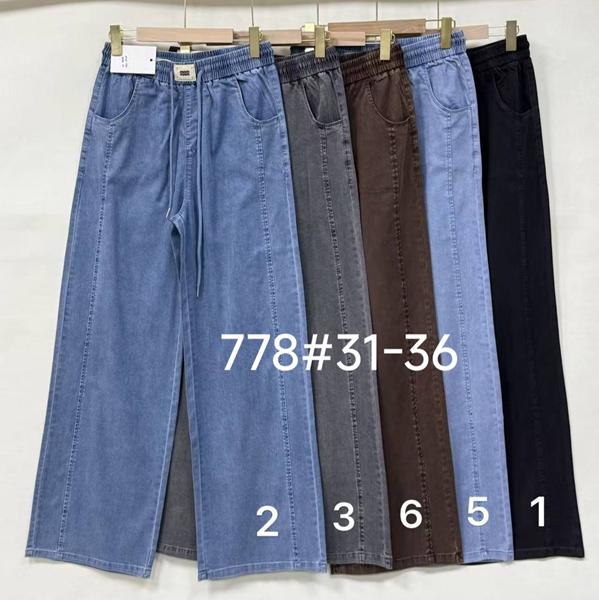 Джинсы Immei (31-36) 778-1 black (деми)