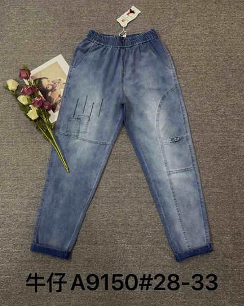 Джинсы Immei (28-33) A9150 l.blue (деми)