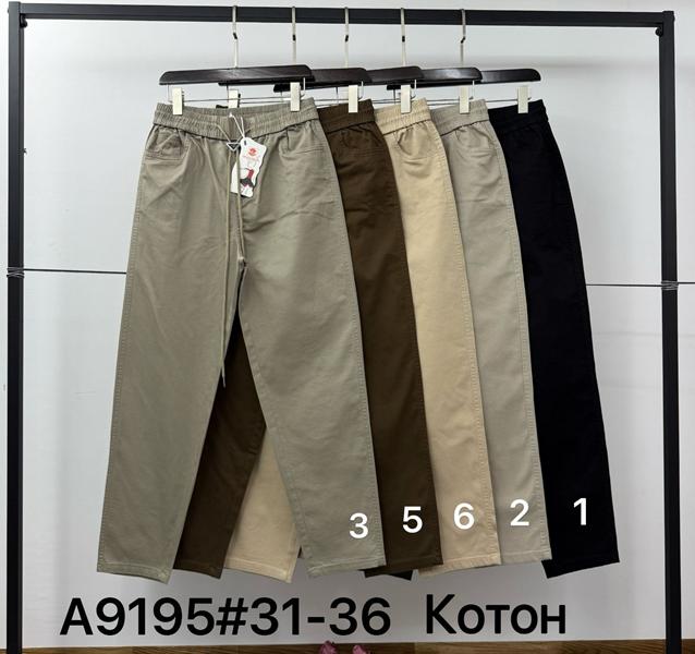 Штаны Immei (31-36) A9195-3 beige (деми)