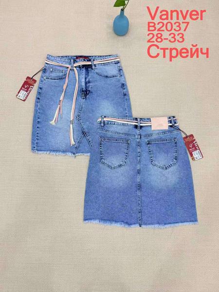 Юбка Vanver (28-33) B2037 l.blue (лето)