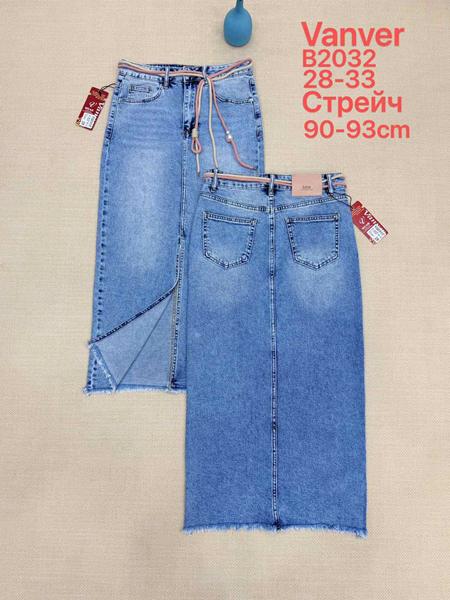 Юбка Vanver (28-33) B2032 l.blue (лето)