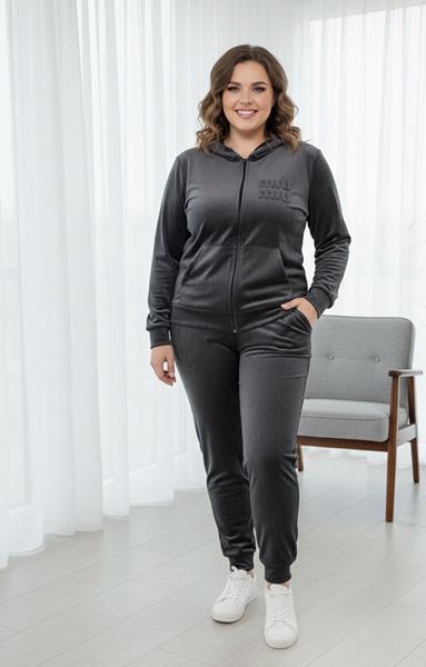 Костюм спорт Zalov (52-58) ZW1222 grey (деми)