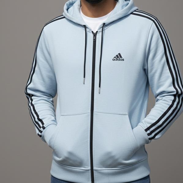 Кофта спорт Zalov (46-54) ZW1296 l.blue (деми)