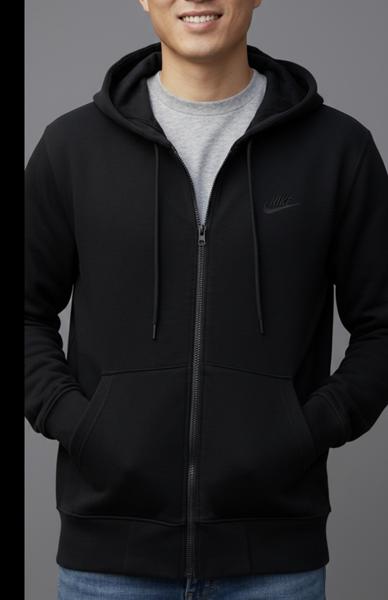 Кофта спорт Zalov (46-54) ZW1297 black (деми)