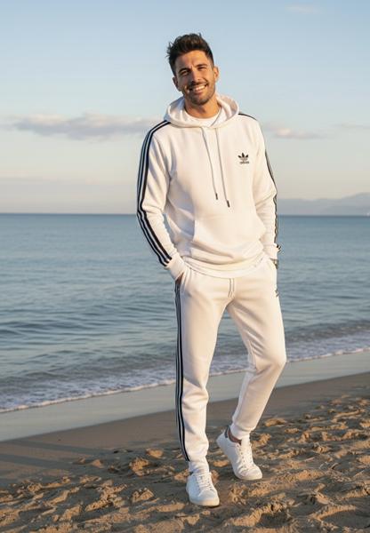 Костюм спорт Zalov (46-54) ZW1317 white (деми)