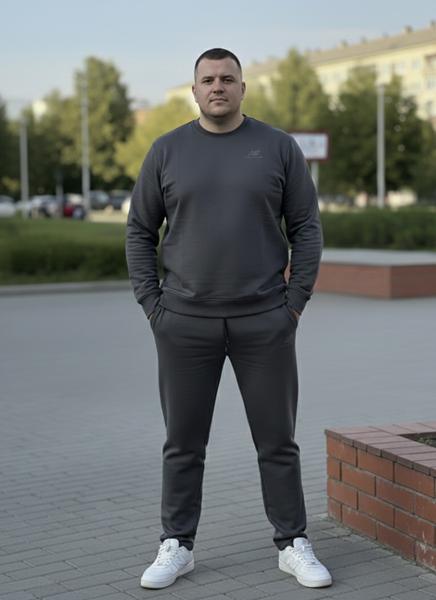 Костюм спорт Zalov (54-62) ZW1327 grey (деми)