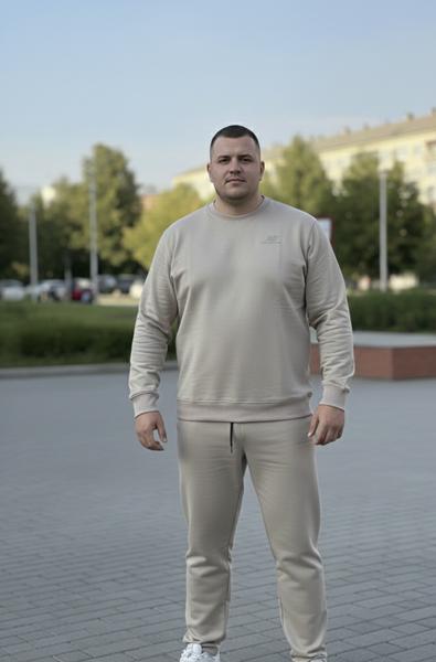 Костюм спорт Zalov (54-62) ZW1328 beige (деми)