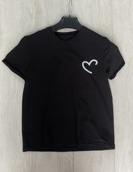 Футболка Zalov (S-2XL) ZW1360 black (лето)