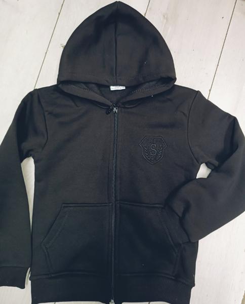 Кофта спорт iBamBino (10-13) IB810 black (деми)