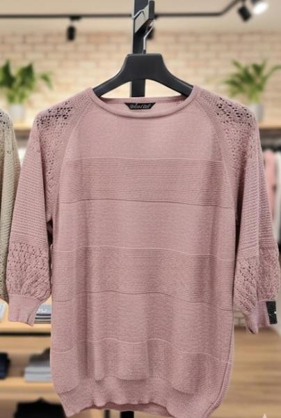 Свитер Julia (52-54) JL1015 pink (деми)