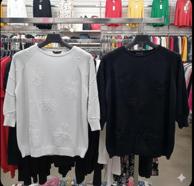 Свитер Julia (52-54) JL1033 black (деми)