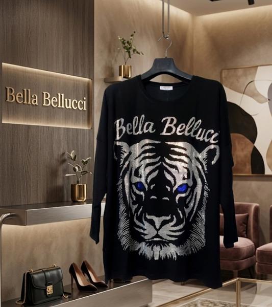 Свитер Julia (one size) JL1055 black (деми)