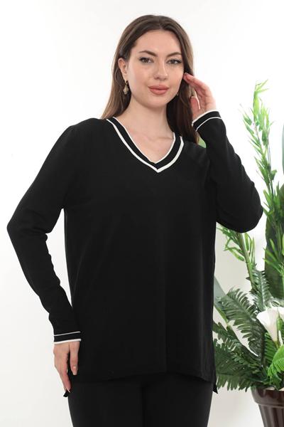 Свитер Julia (52-54) JL1061 black (деми)