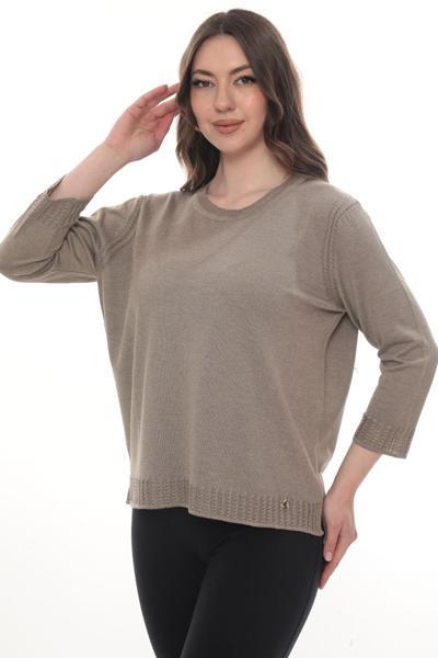 Свитер Julia (52-54) JL1064 beige (деми)