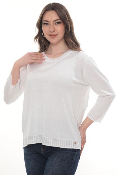 Свитер Julia (52-54) JL1065 white (деми)