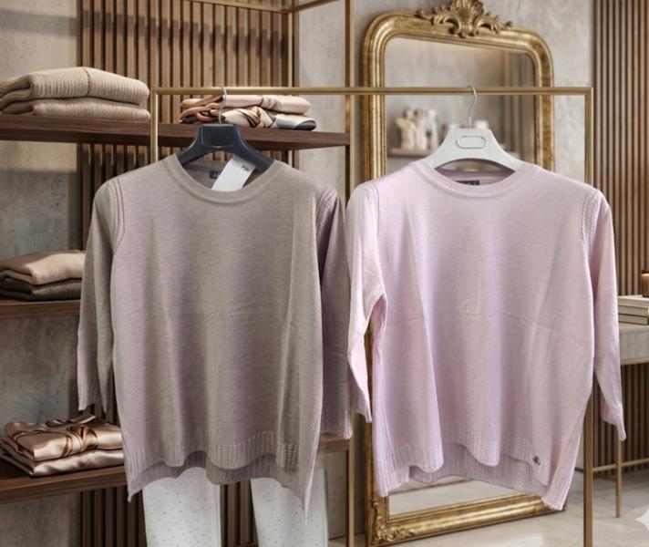 Свитер Julia (52-54) JL1066 pink (деми)