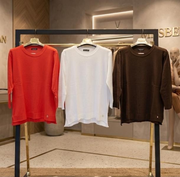 Свитер Julia (52-54) JL1069 orange (деми)