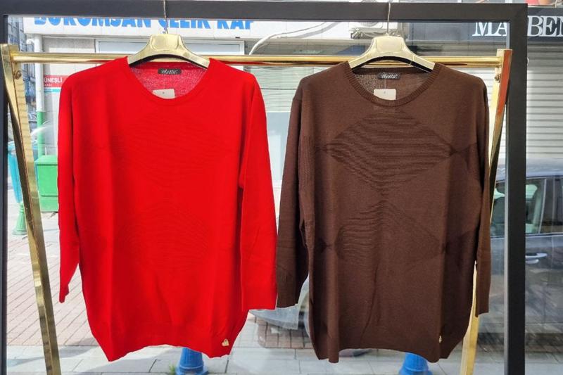 Свитер Julia (52-54) JL1078 red (деми)