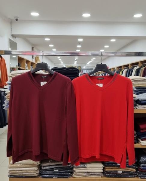 Свитер Julia (52-54) JL921 red (деми)