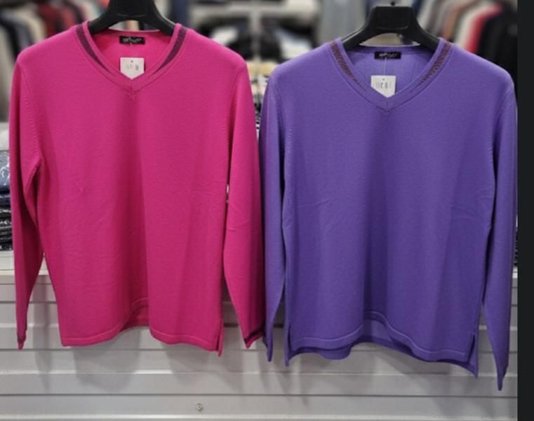 Свитер Julia (52-54) JL925 purple (деми)