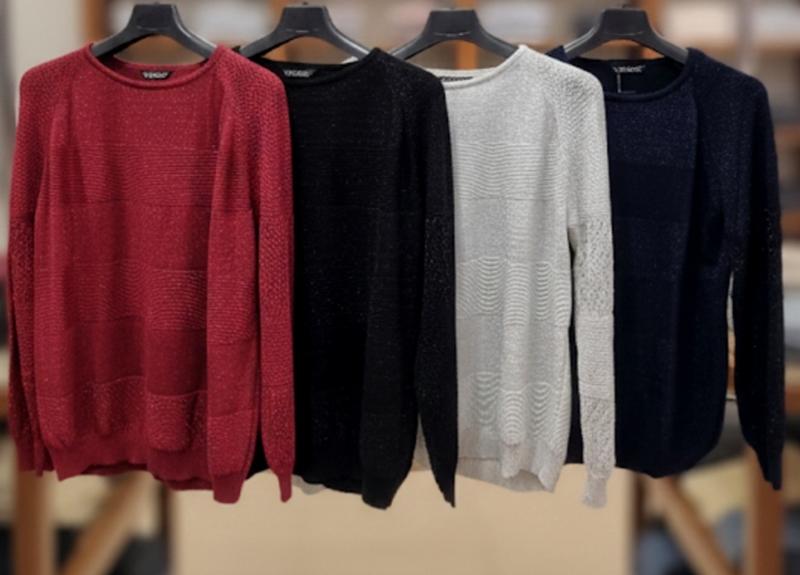 Свитер Julia (54-56) JL929 black (деми)