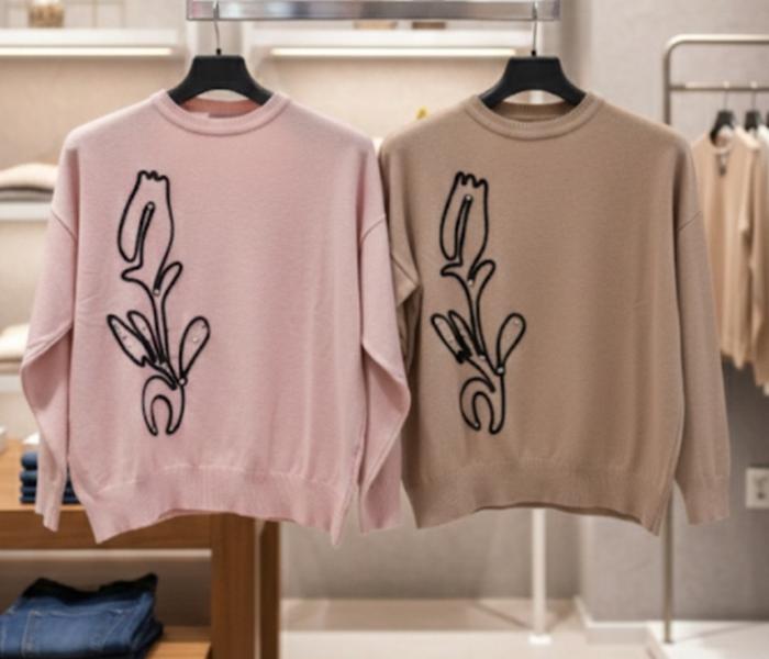 Свитер Julia (52-54) JL965 beige (деми)