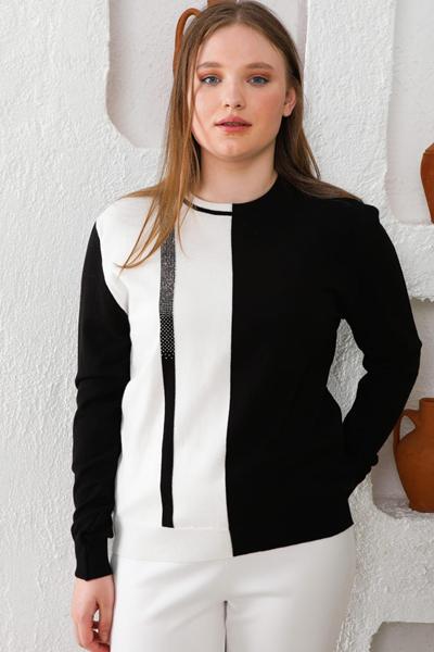 Свитер Julia (50-52) JL981 black (деми)