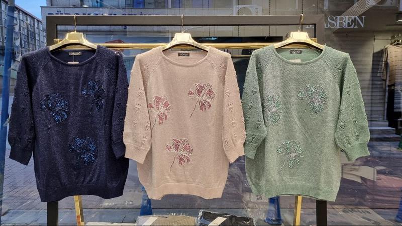 Свитер Julia (52-54) JL989 navy (деми)