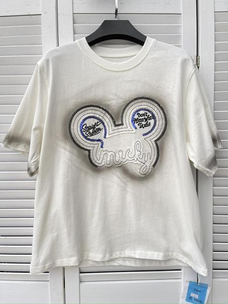 Футболка Karon (one size) 3737 white (лето)