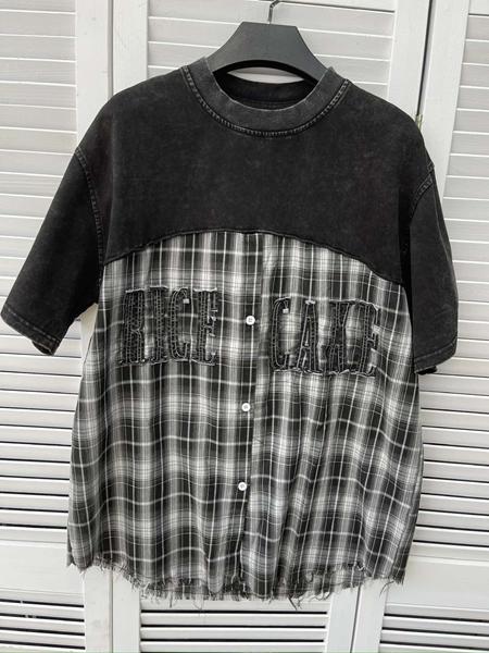 Рубашка Karon (one size) 3749 black (лето)