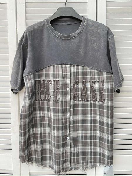 Рубашка Karon (one size) 3749 grey (лето)