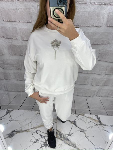 Свитер Karon (S-L) 5500 white (деми)