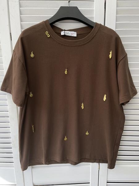 Футболка Karon (46-52) 6305 brown (лето)