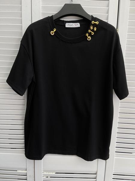 Футболка Karon (46-52) 6602 black (лето)