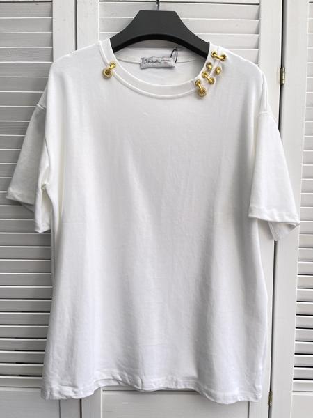 Футболка Karon (46-52) 6602 white (лето)