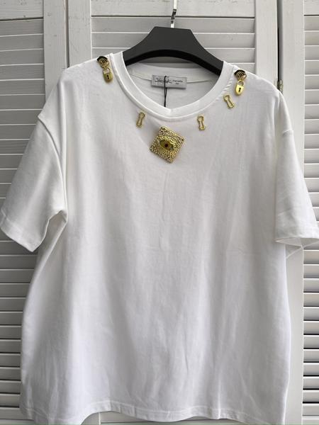 Футболка Karon (46-52) 6606 white (лето)