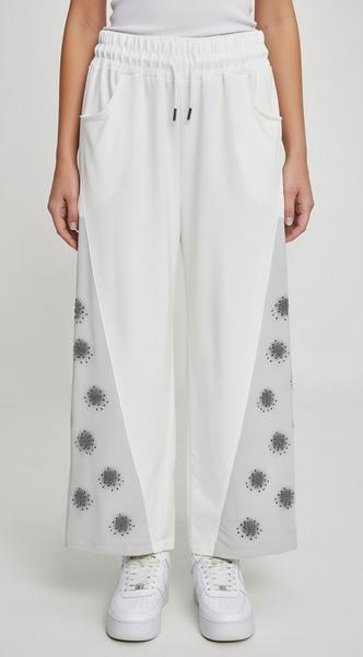 Штаны спорт Karon (S-L) 7250 white (деми)