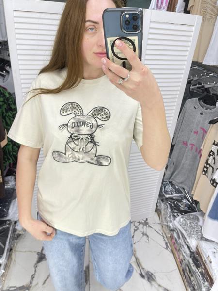 Футболка Karon (one size) 98357 l.beige (лето)