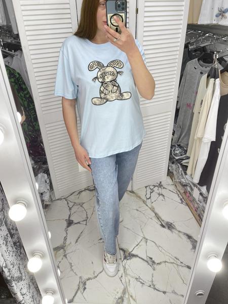 Футболка Karon (one size) 98357 l.blue (лето)