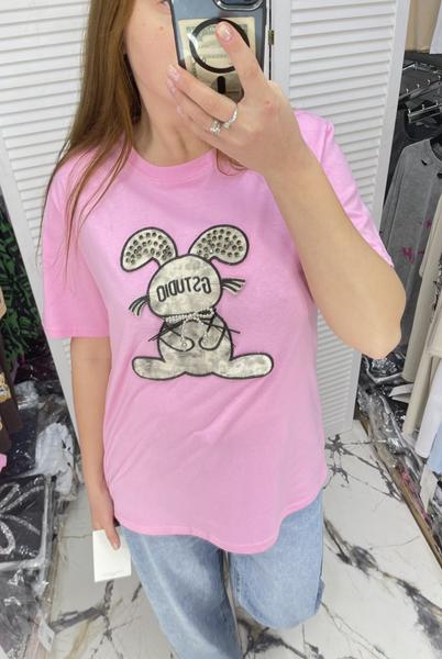 Футболка Karon (one size) 98357 pink (лето)