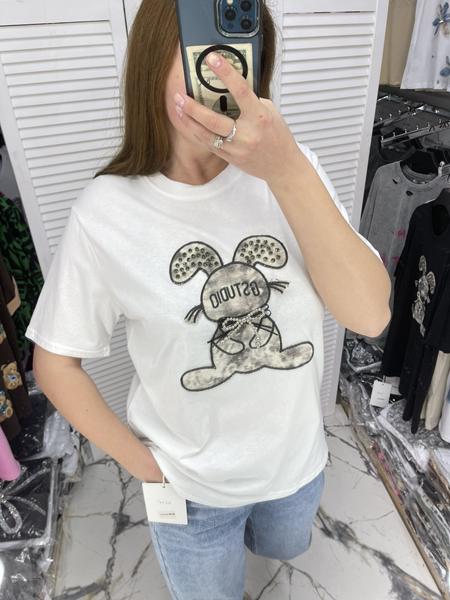 Футболка Karon (one size) 98357 white (лето)