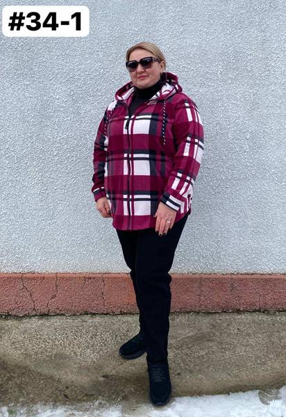 Кофта BAT (54-60) 34-1 wine (деми)