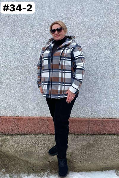 Кофта BAT (54-60) 34-2 grey (деми)