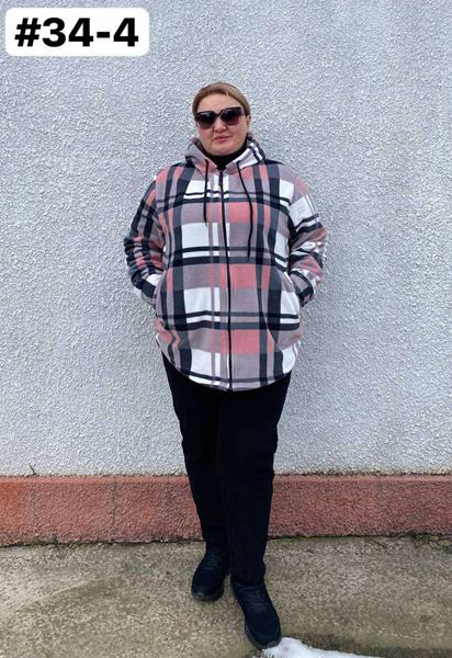 Кофта BAT (54-60) 34-4 grey (деми)