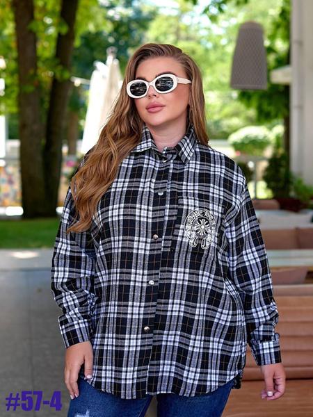 Рубашка BAT (50-60) 57-4 black (деми)