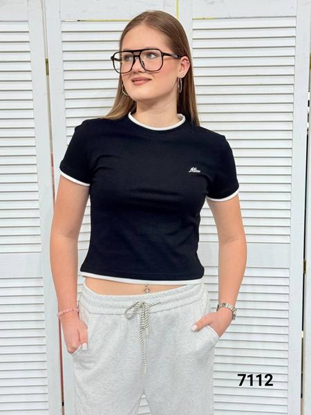 Топ MMC clothes (42-46) 7112 black (лето)