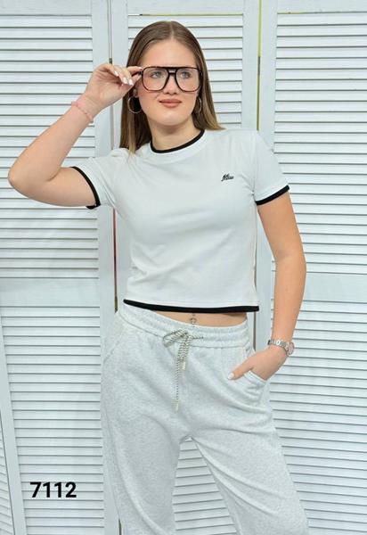 Топ MMC clothes (42-46) 7112 white (лето)