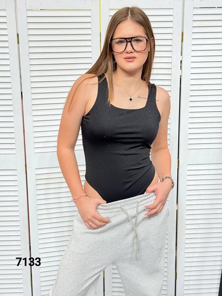 Боди MMC clothes (42-48) 7133 black (лето)