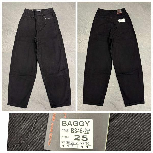 Джинсы Relucky (25-30) 345-2 black (деми)