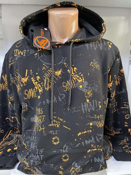 Худи Sabihina (S-2XL) SB1573 black (деми)